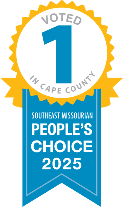 Voted #1 in Cape County — Southeast Missourian People's Choice 2025