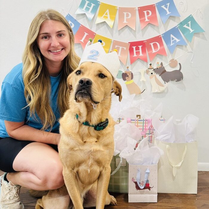 Emily, front office and pack welcome leader